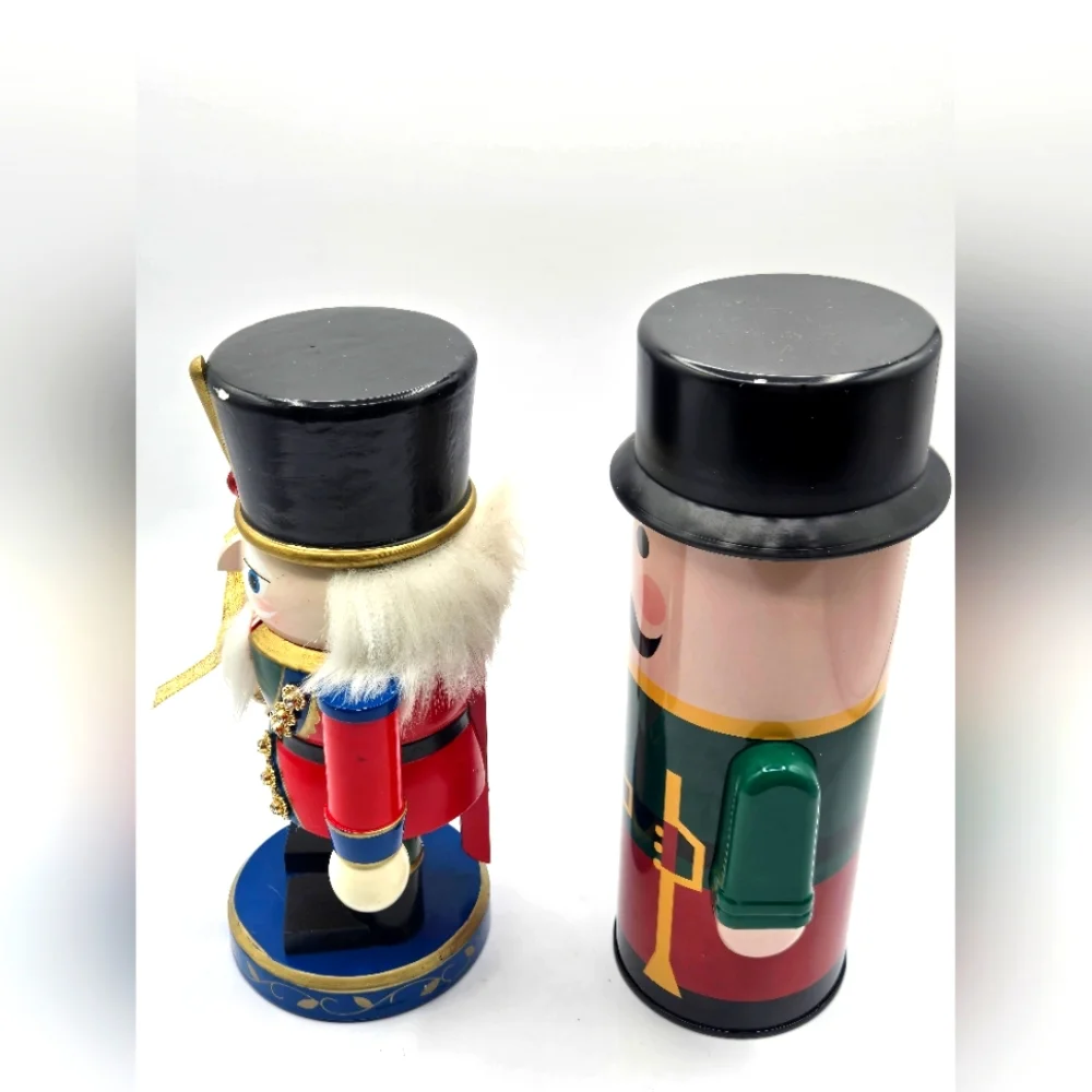 VINTAGE Nutcrackers Wooden Traditonal & Tin